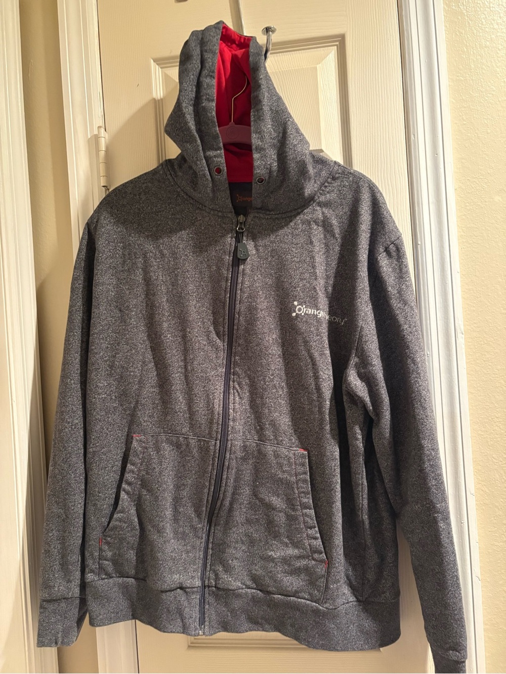 Orangetheory Fleece Hoodie Size M (Men's) - No Drawstring